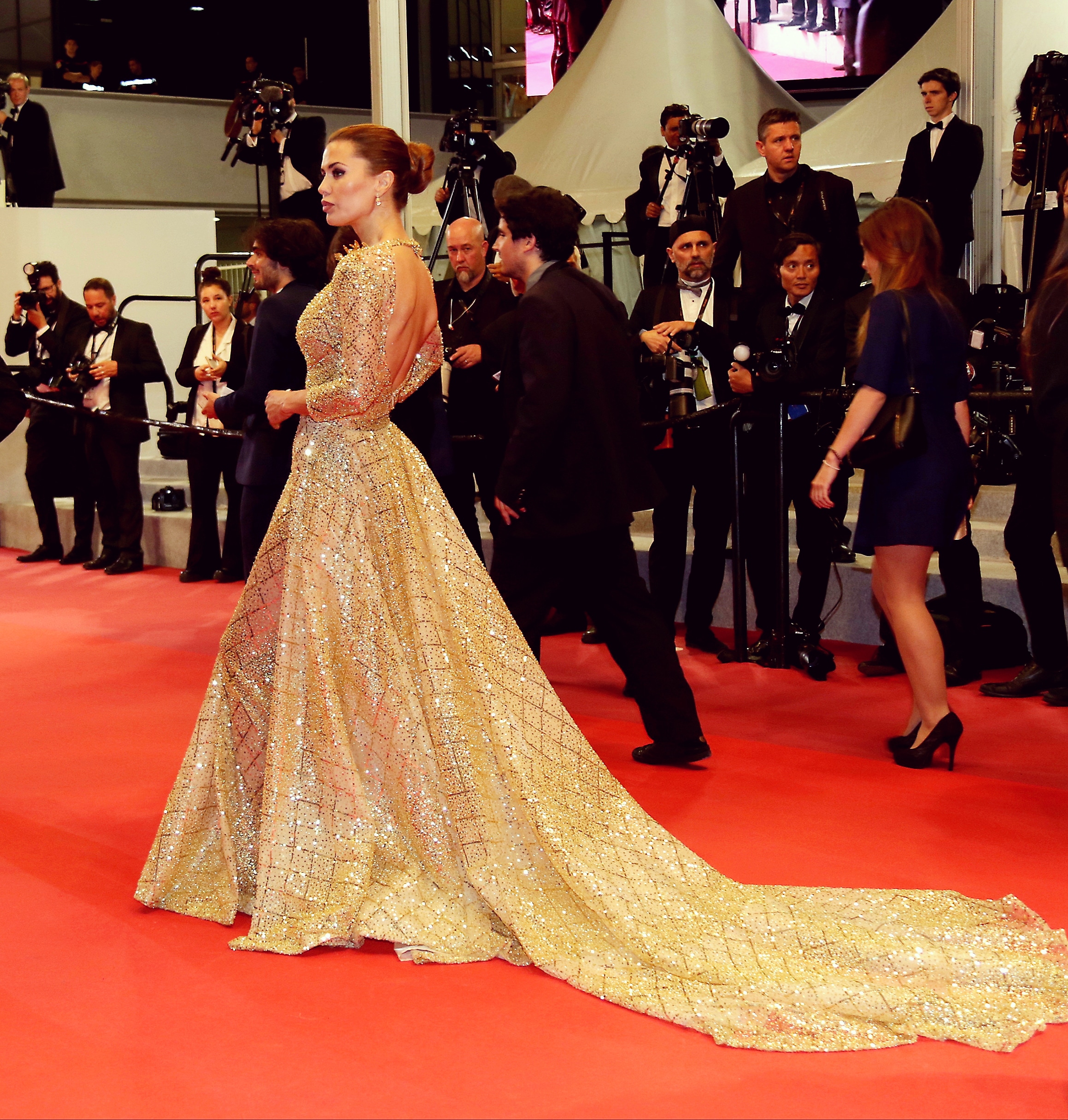 cannes2019, tapis rouge, Myriam Uzarli, Karine zhosan, miss univers, Aliia Roza , Victoria Bonya, meryem uzerli, turkish star, russian model, german model, dress, red carpet dress, cannes dress, best dressed, فستان مريم أوزرلي في كان , fashion designer, 