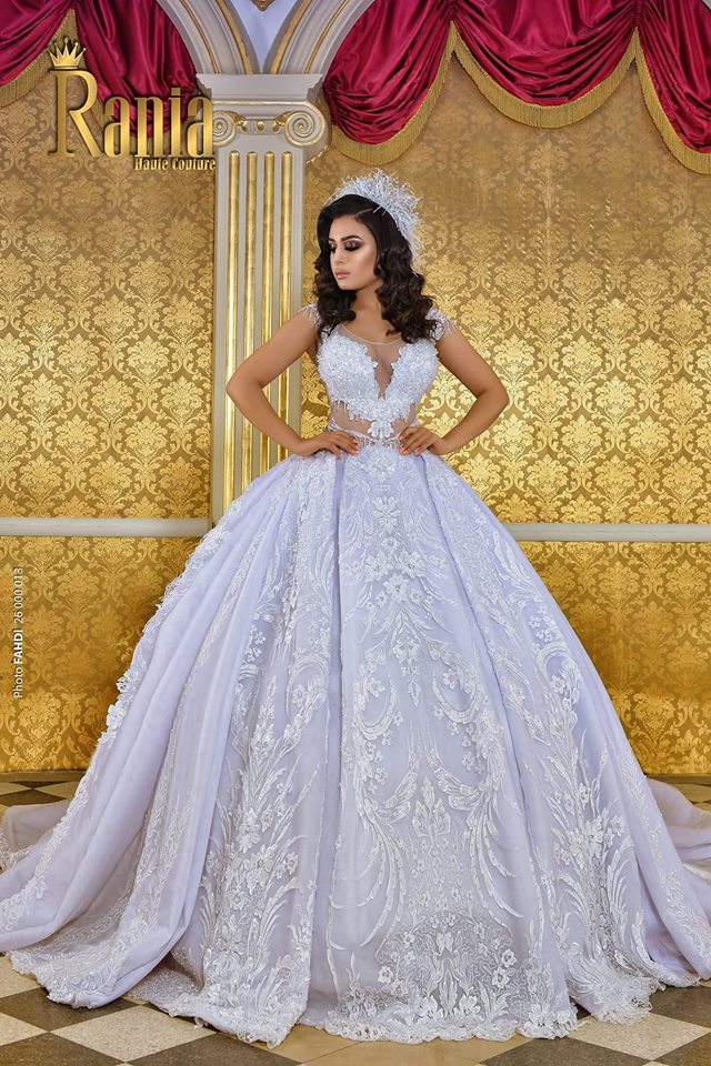 robe de mariage, robe de mariage2019, robe de mariée tunis, espace rania ariana