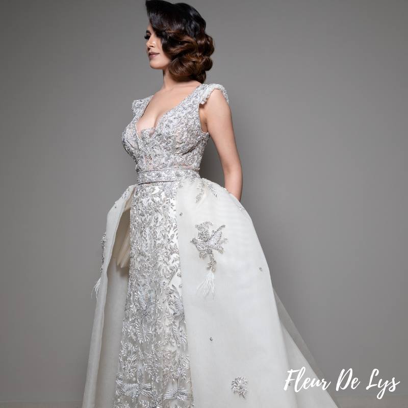 robe de mariage, robe de mariage2019, robe de mariée tunis, fleur de lys