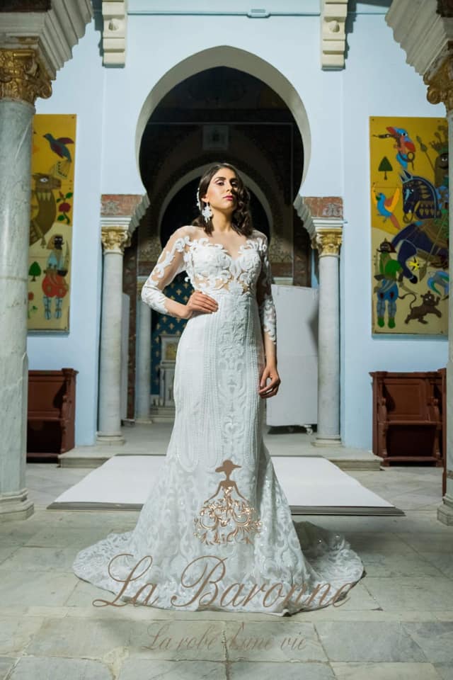 robe de mariage, robe de mariage2019, robe de mariée tunis, la baronne