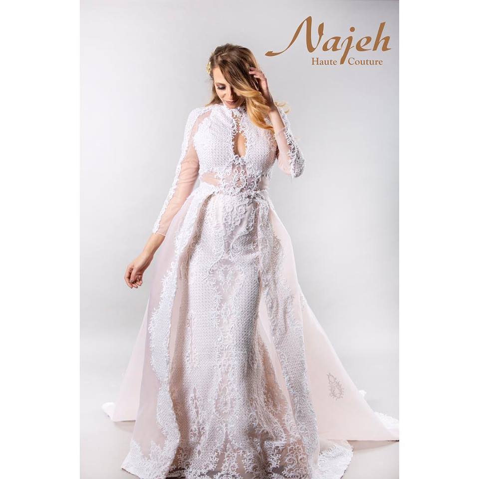 robe de mariage, najeh haute couture