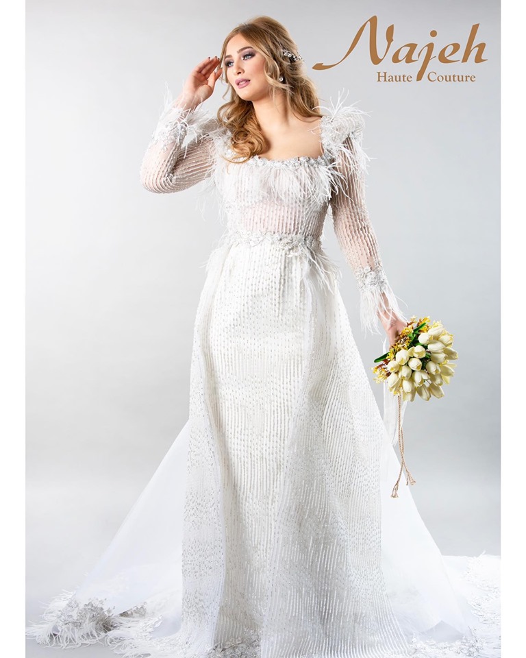 najeh haute couture, robe de mariage2019