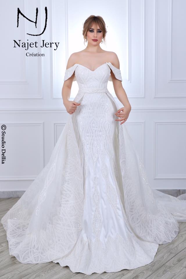 Création Najet Jery, robe de mariage