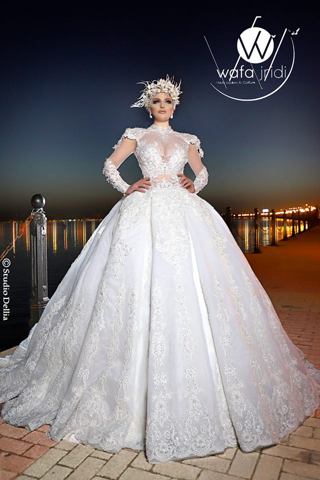 robe de mariage, wafa jridi