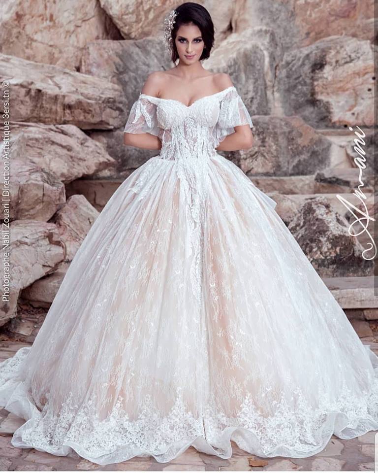 robe de mariage 2019, amani, espace amani tunis