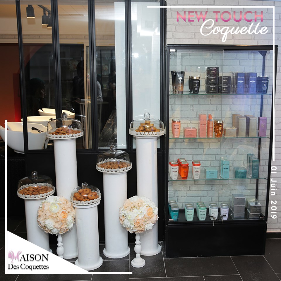 maison des coquettes : New Touch event