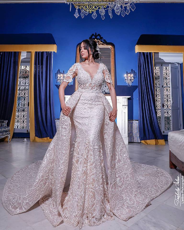 robe de mariage tunisie 2019, 