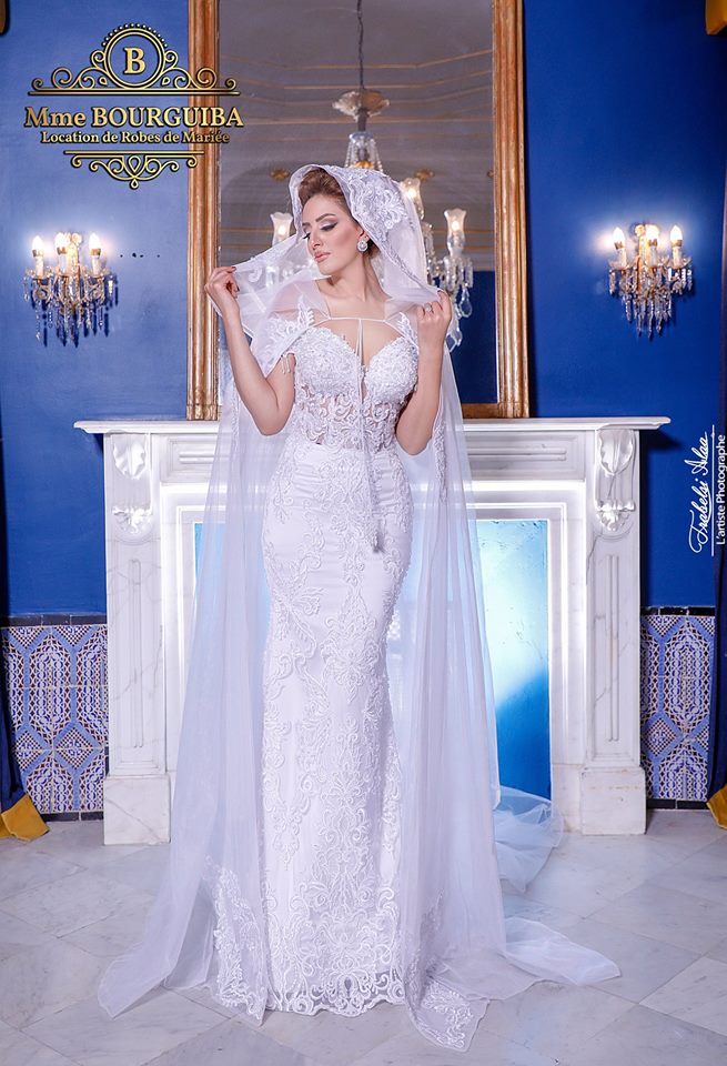 robe de mariage tunisie 2019, 