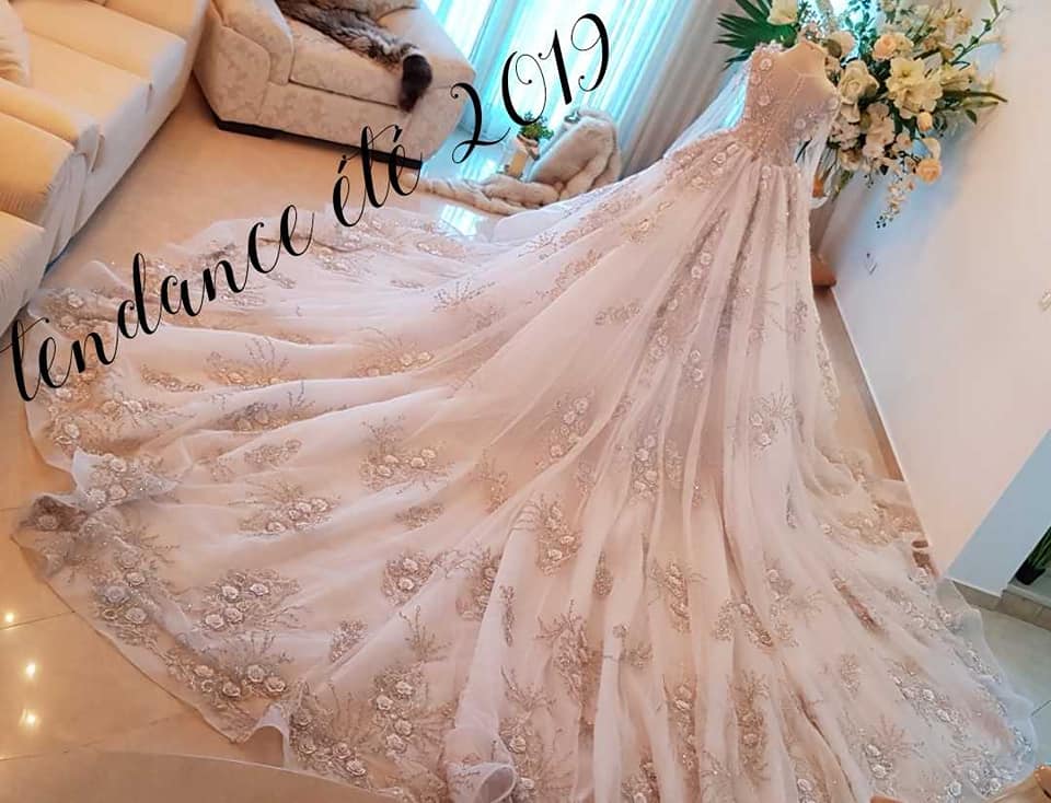 robe de mariage tunisie 2019, 