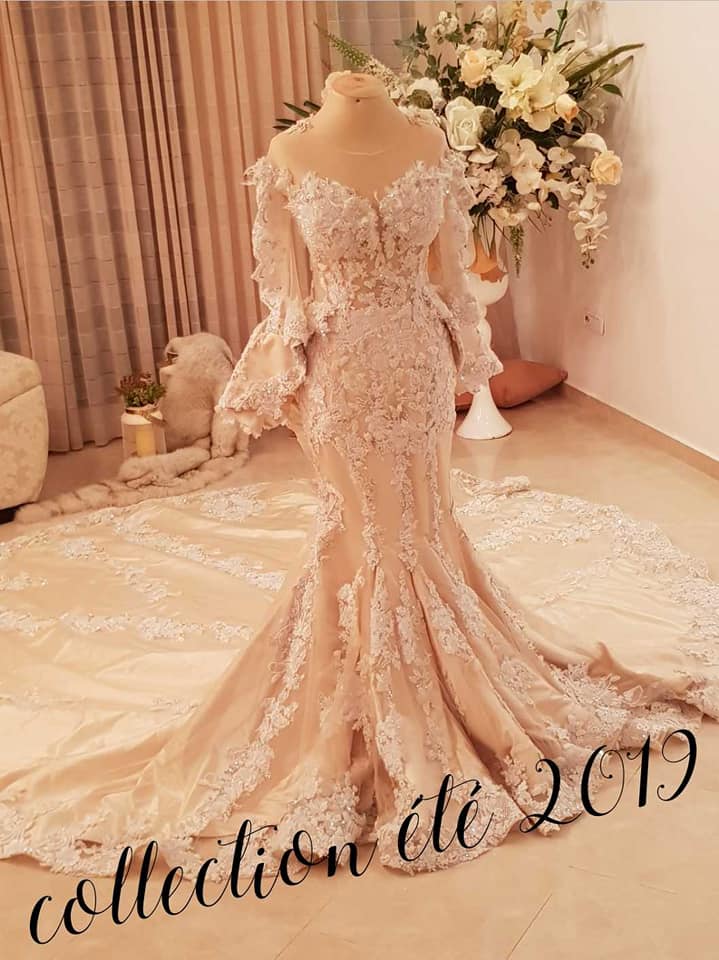 robe de mariage tunisie 2019, 